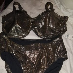 Ashley Stewart plus size Bikkin Top size 26 paid 3